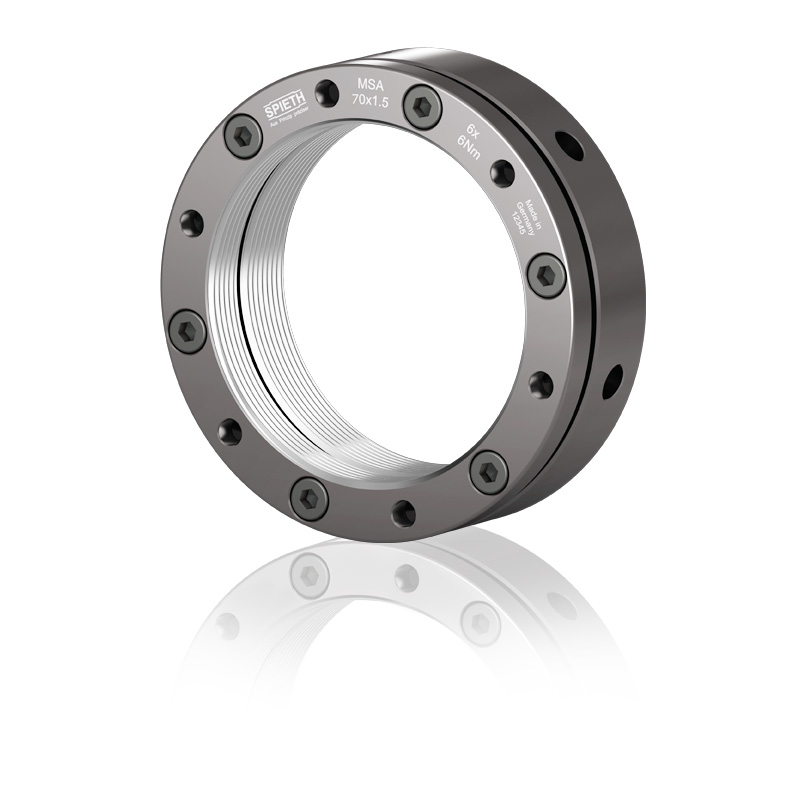 MSA50X1.5   K-10205001  德國(guó)SPIETH鎖緊螺母 丨 SPIETH精密鎖緊螺母